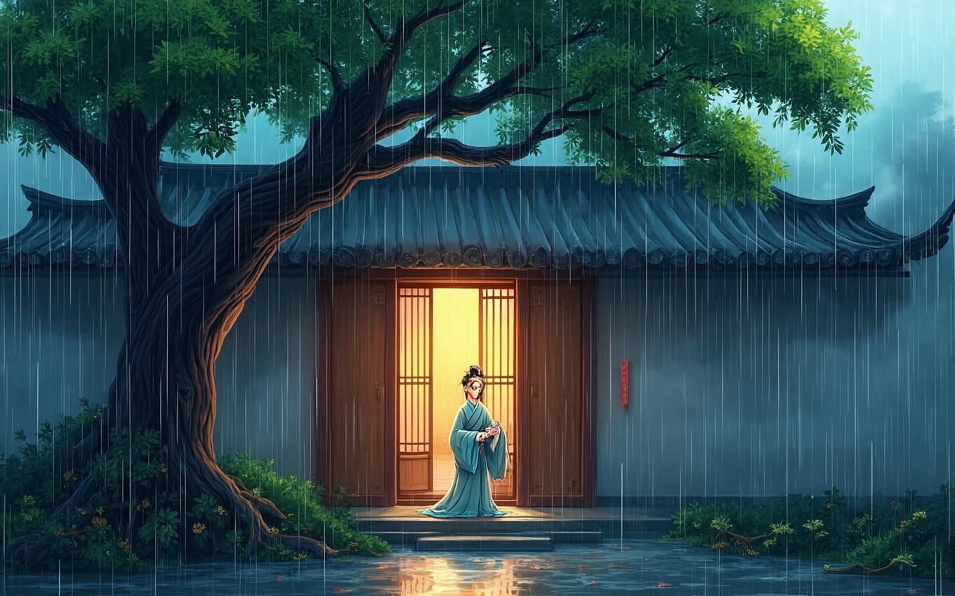 Analysis of a Classic Chinese Poem: 梧桐雨·醉中天