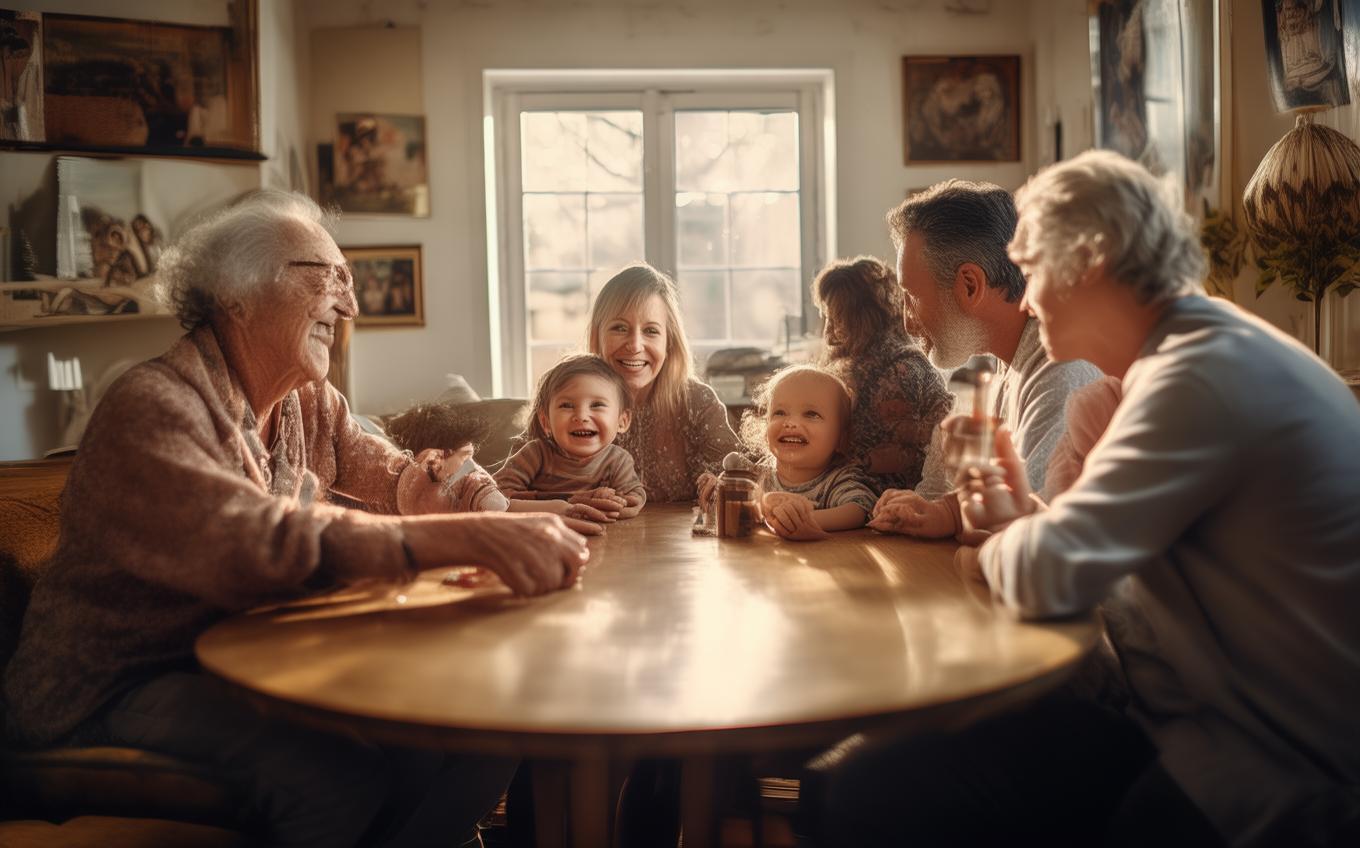 Learning Chinese Word: 家人