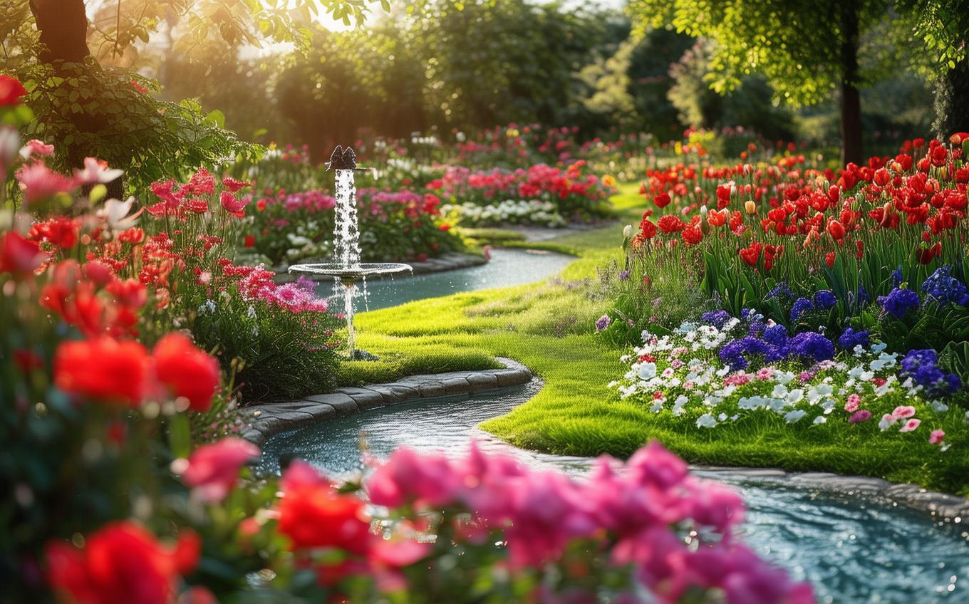 Learning Chinese Word: 花园