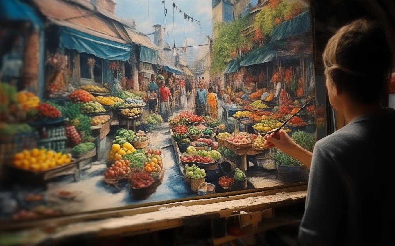 Learning Chinese Word: 画画