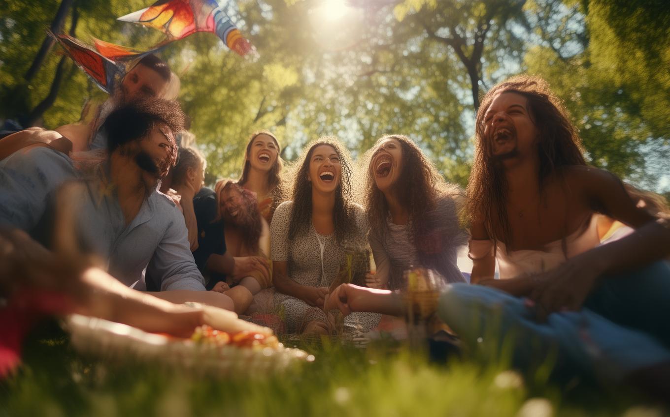 Learning Chinese Word: 大笑