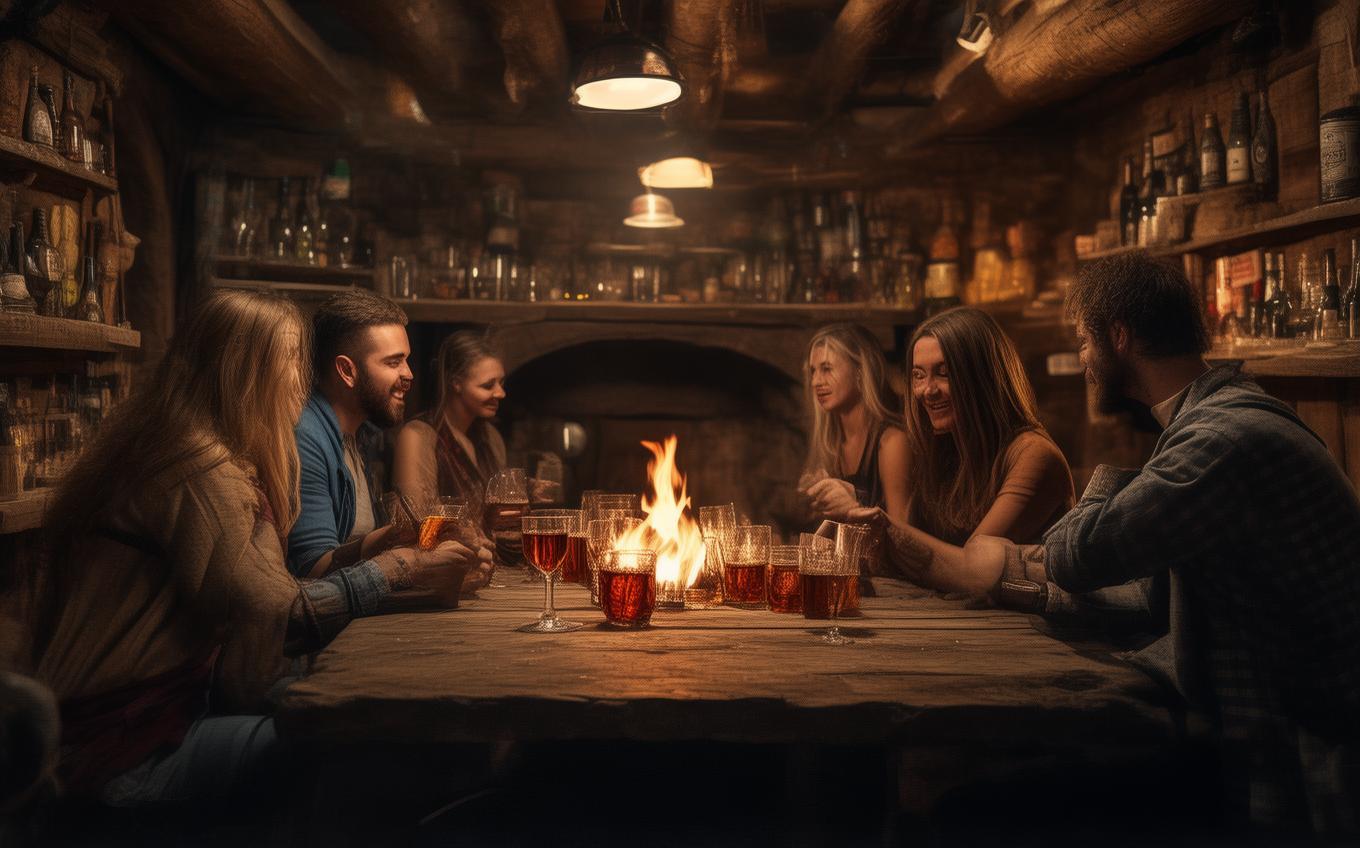 Learning Chinese Word: 喝酒