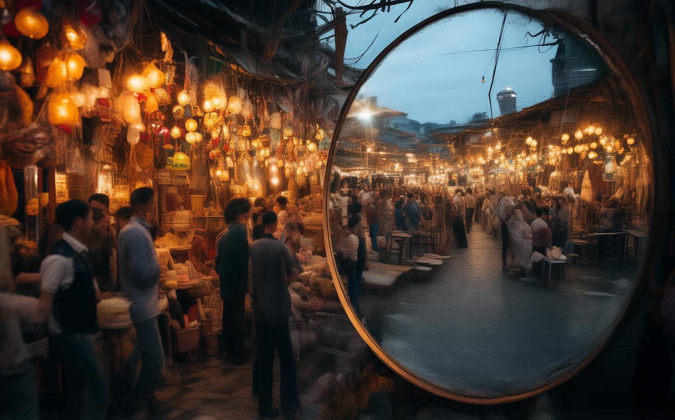 Learning Chinese Word: 镜子