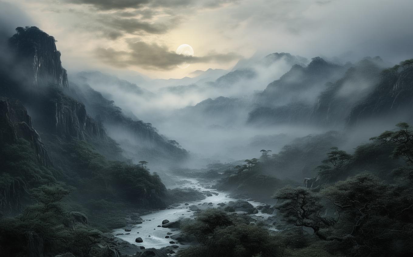 Learning Chinese Word: 关山月