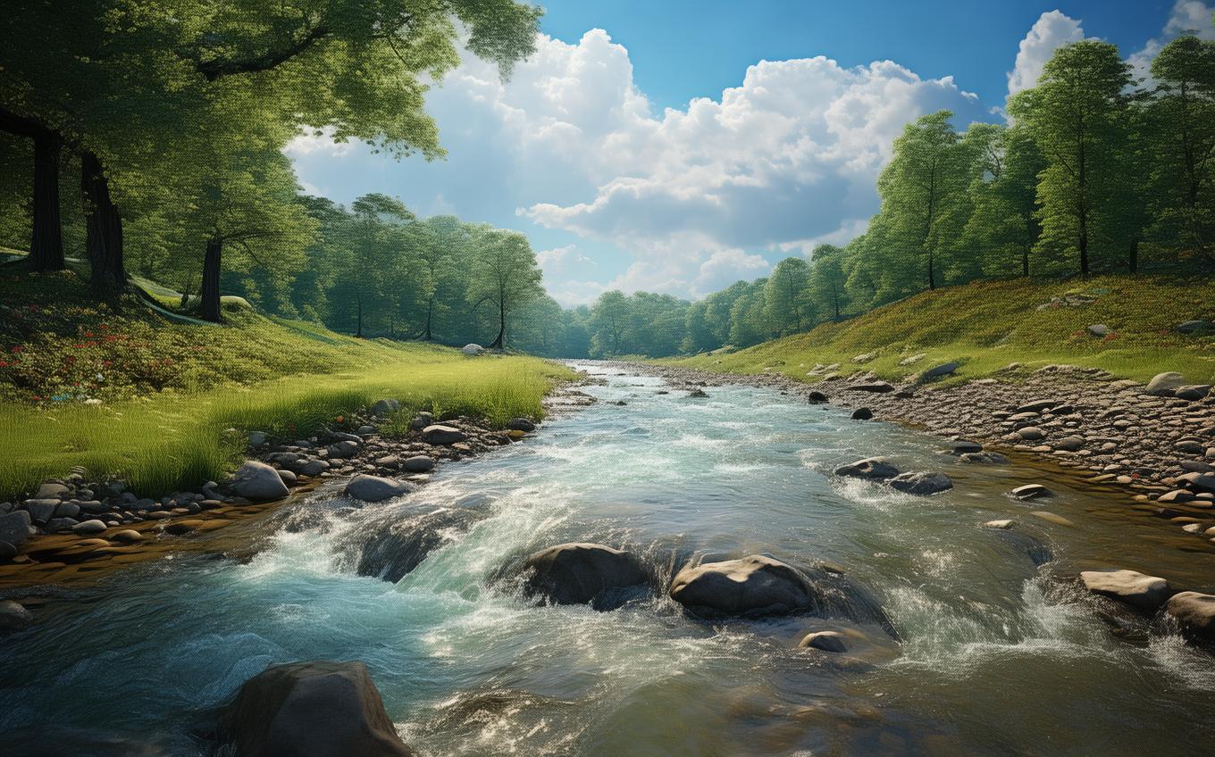 Learning Chinese Word: 河流