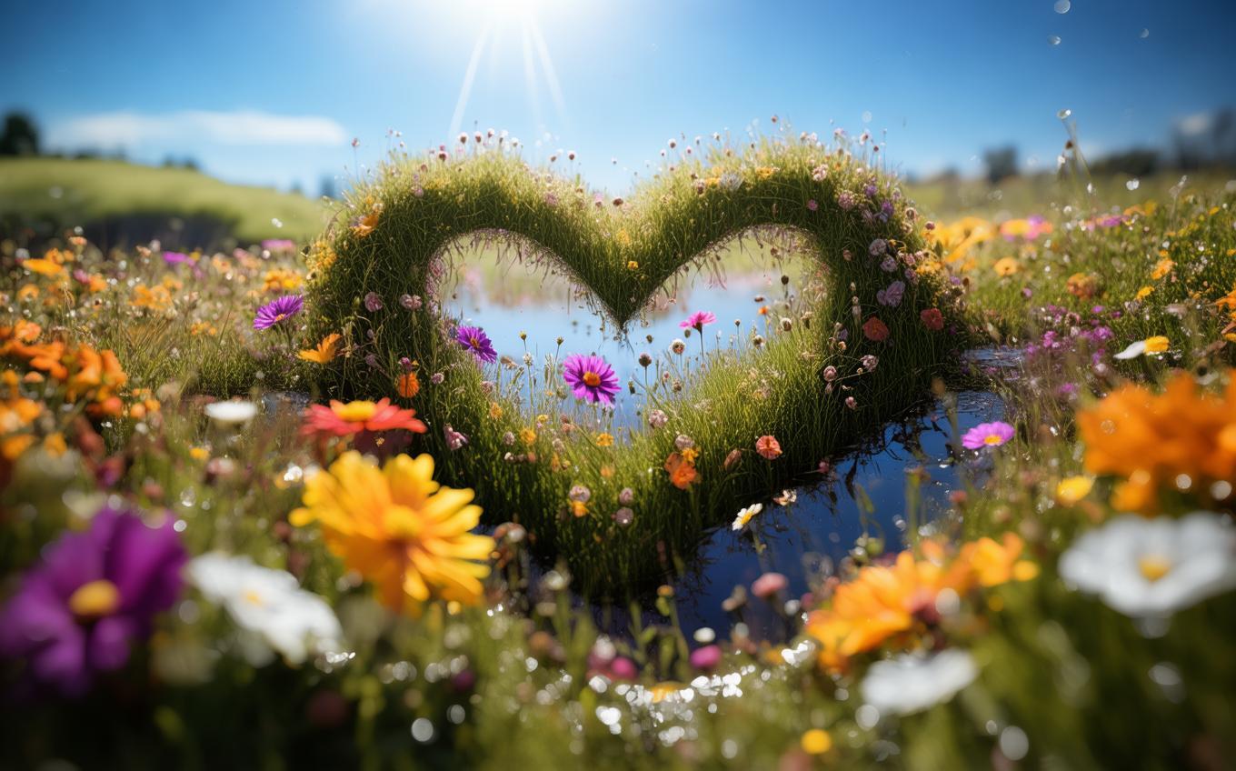 Learning Chinese Word: 爱心