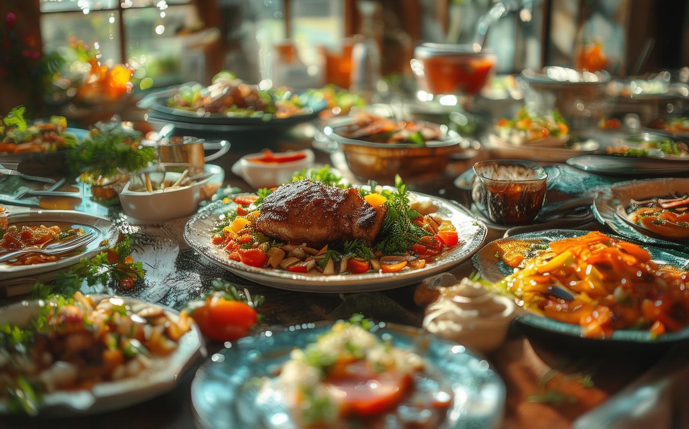 Learning Chinese Word: 美食