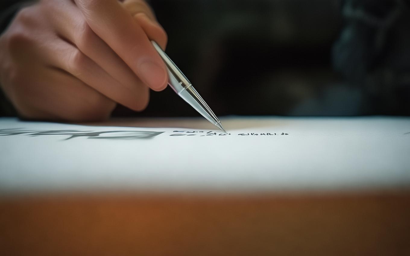 Learning Chinese Word: 签字