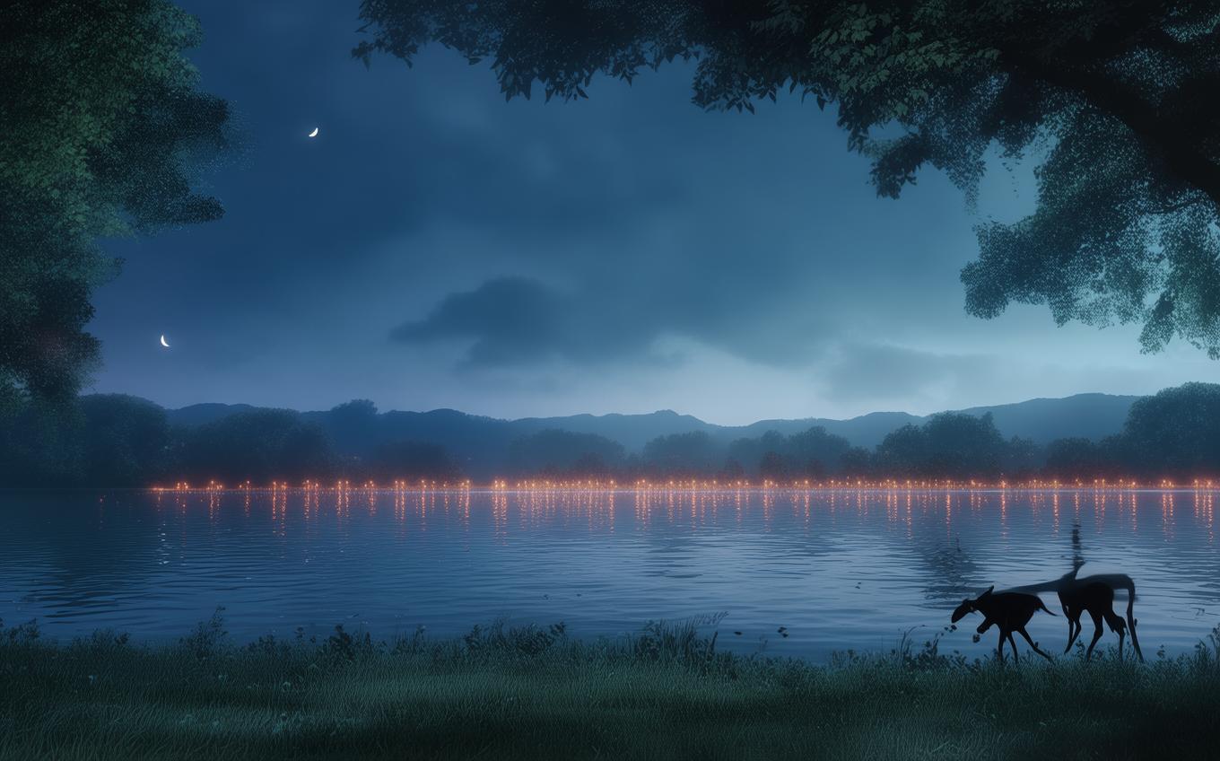 Learning Chinese Word: 晚安