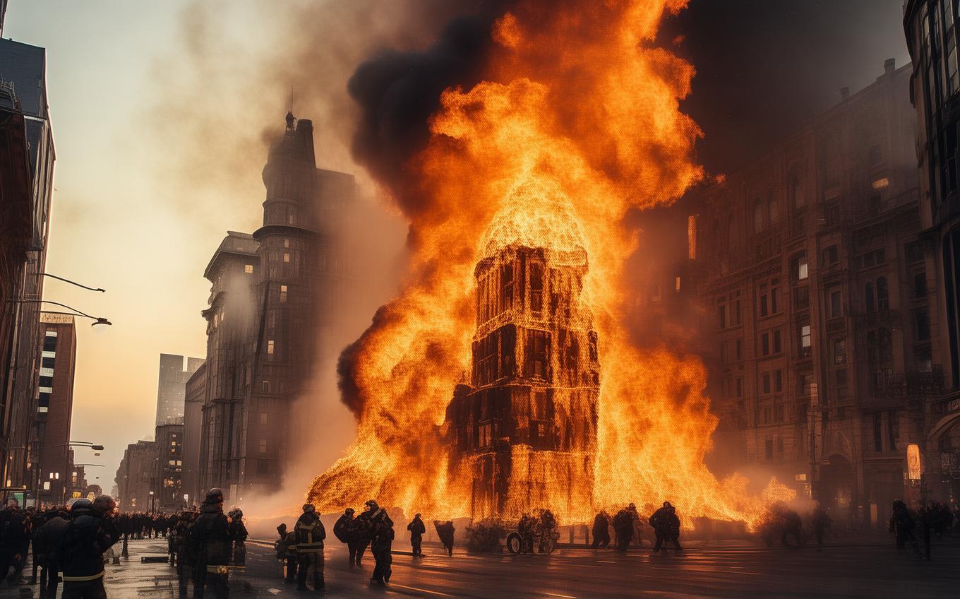 Learning Chinese Word: 火灾