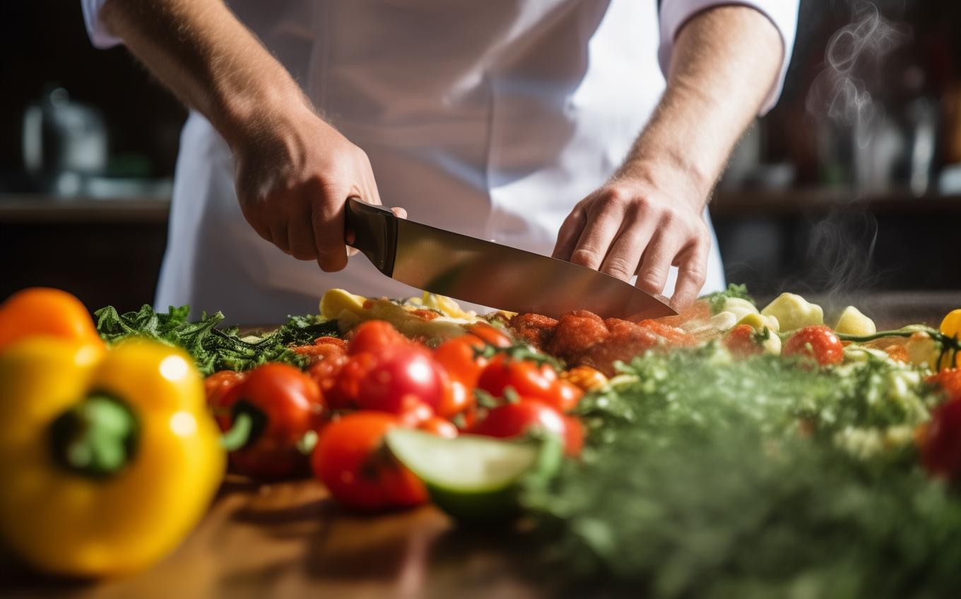 Learning Chinese Word: 切菜