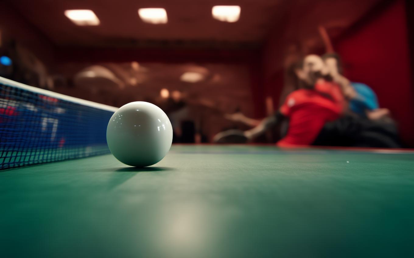 Learning Chinese Word: 乒乓球