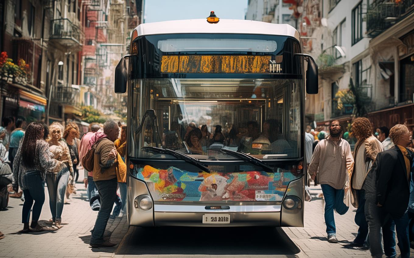 Learning Chinese Word: 公交车