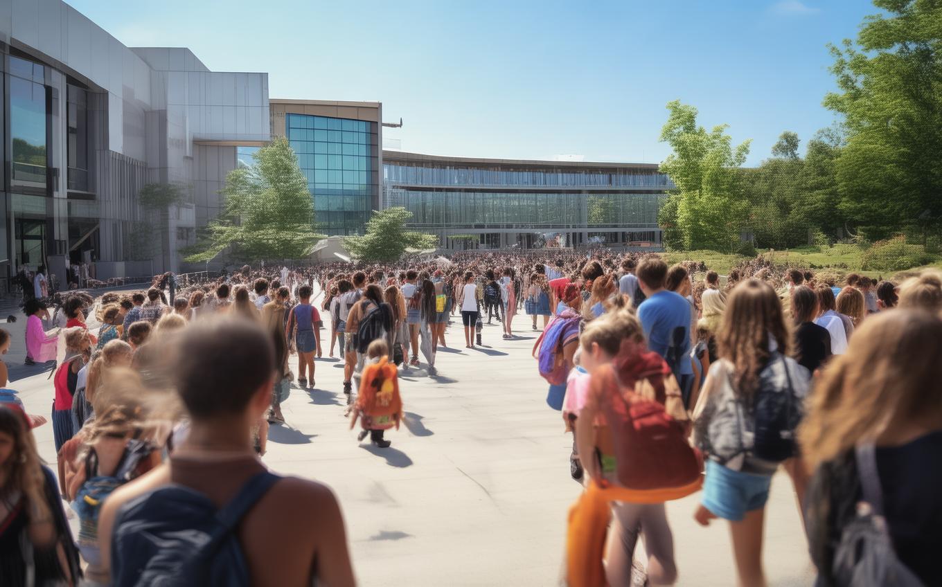 Learning Chinese Word: 开学