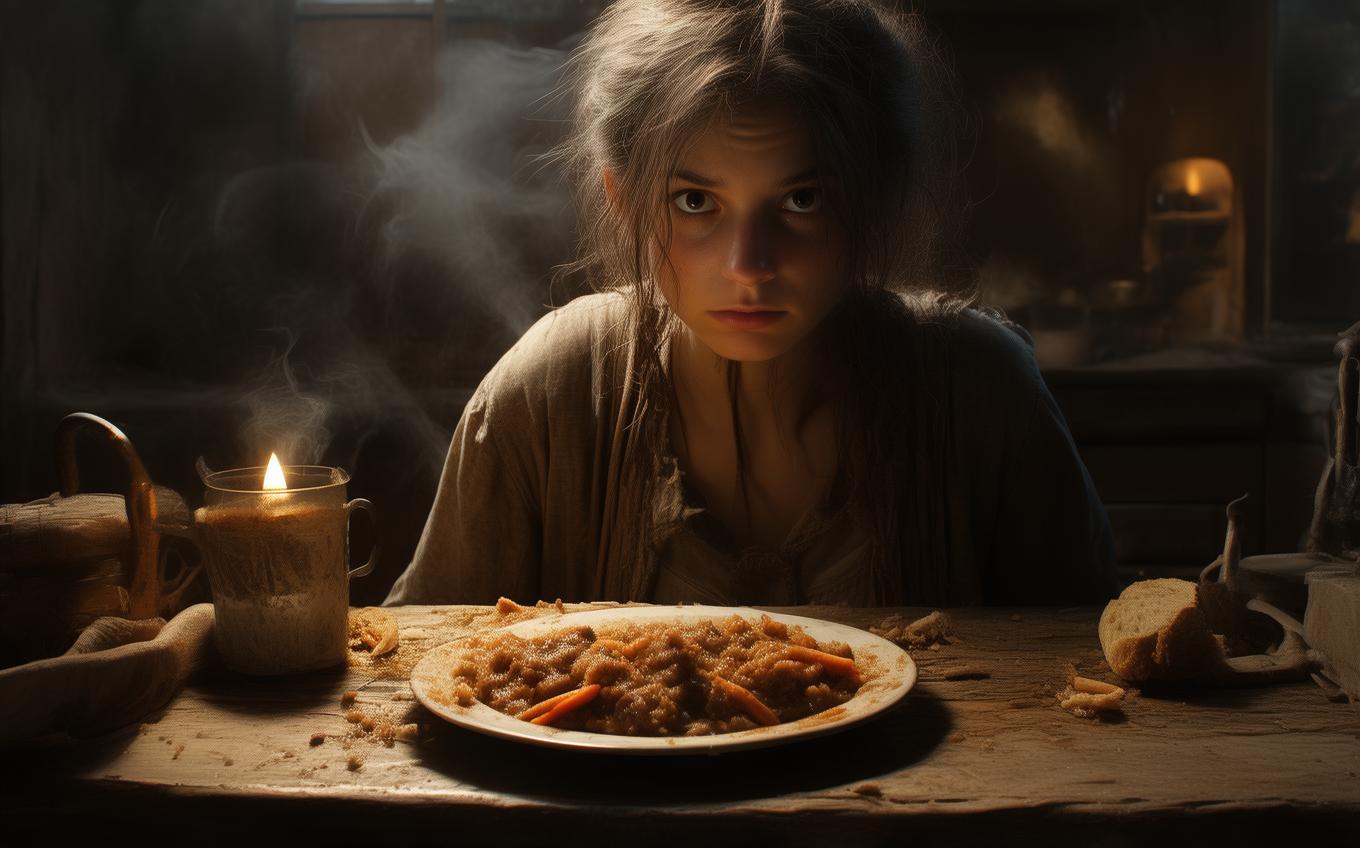 Learning Chinese Word: 饿