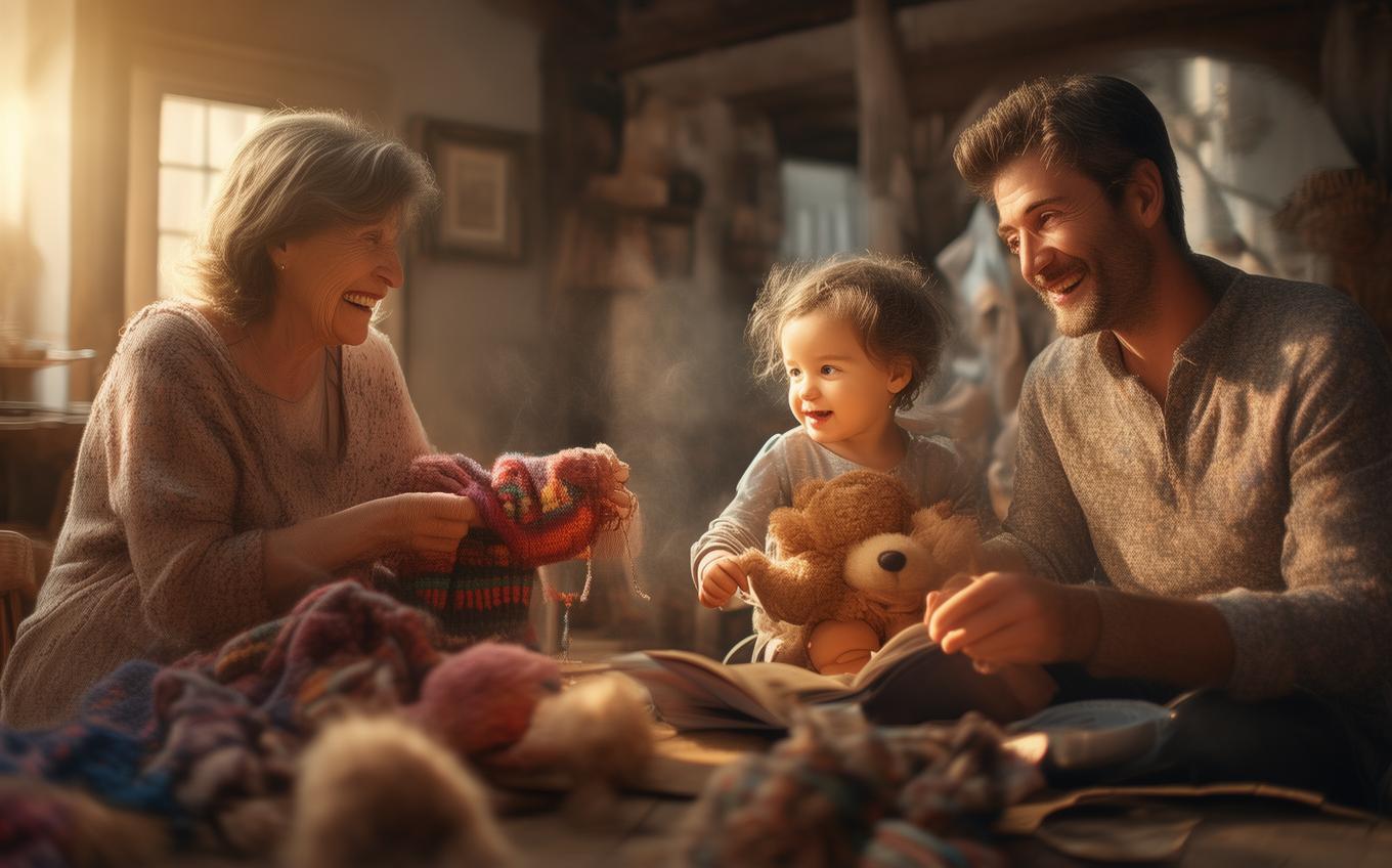 Learning Chinese Word: 亲情