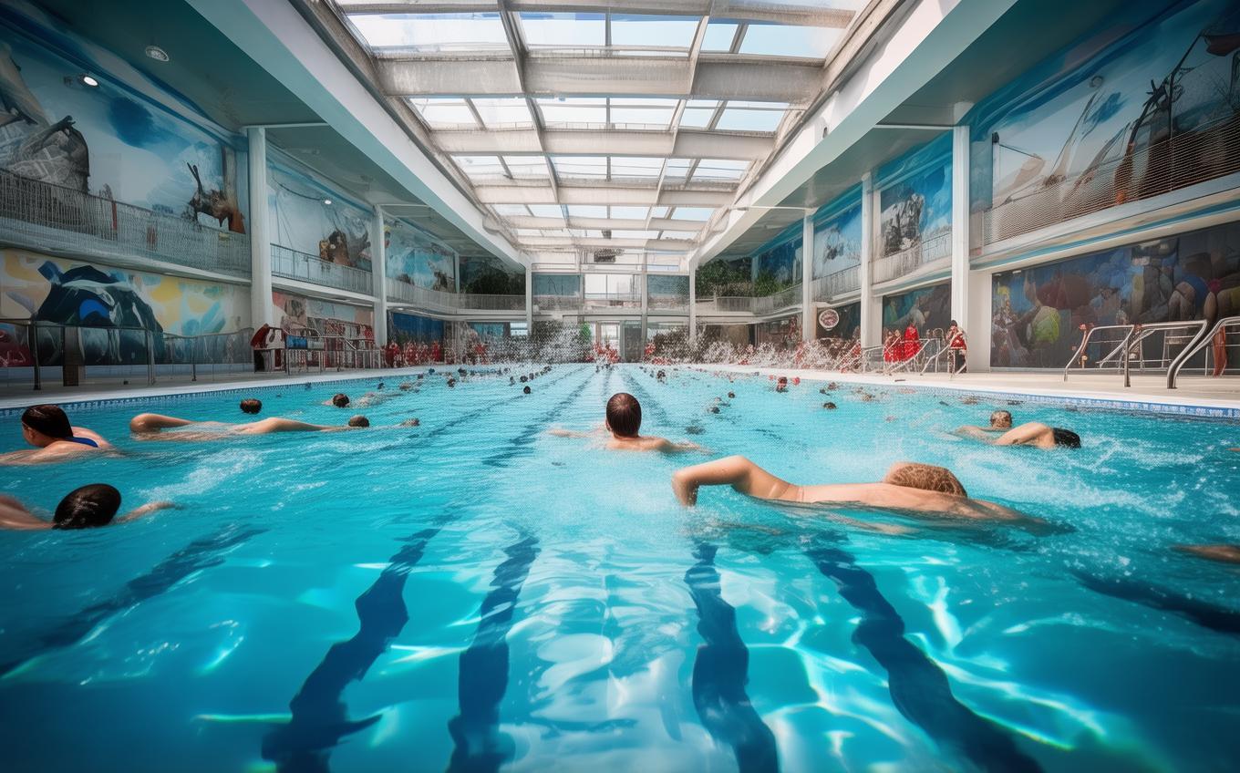 Learning Chinese Word: 游泳馆