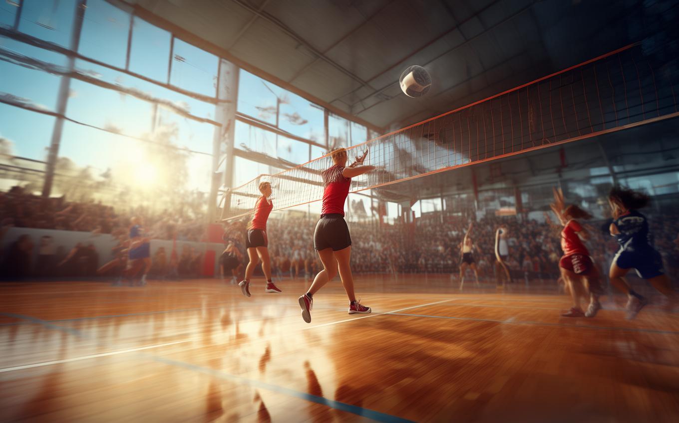 Learning Chinese Word: 排球