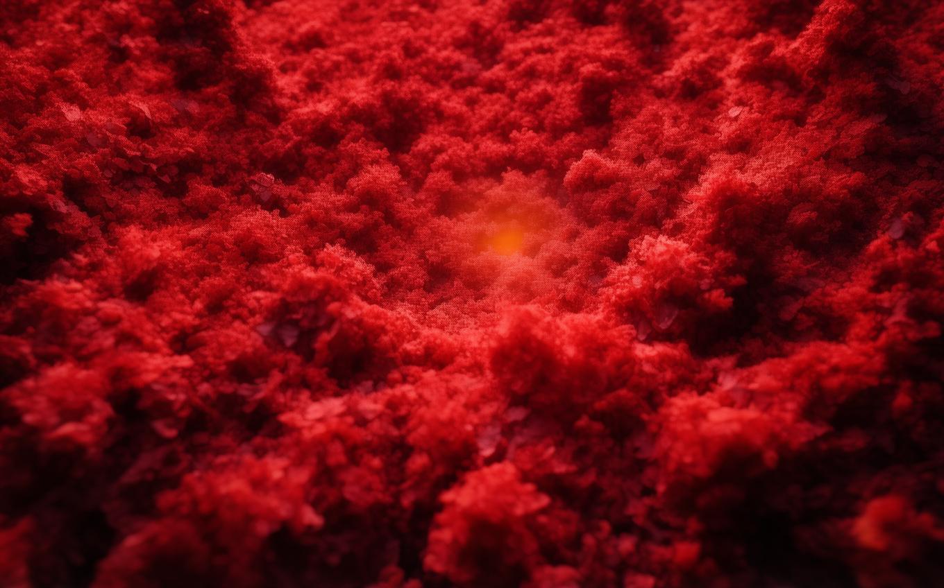 Learning Chinese Word: 红色