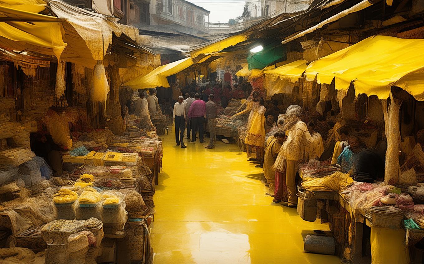 Learning Chinese Word: 黄色