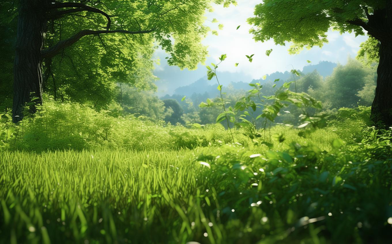 Learning Chinese Word: 绿色