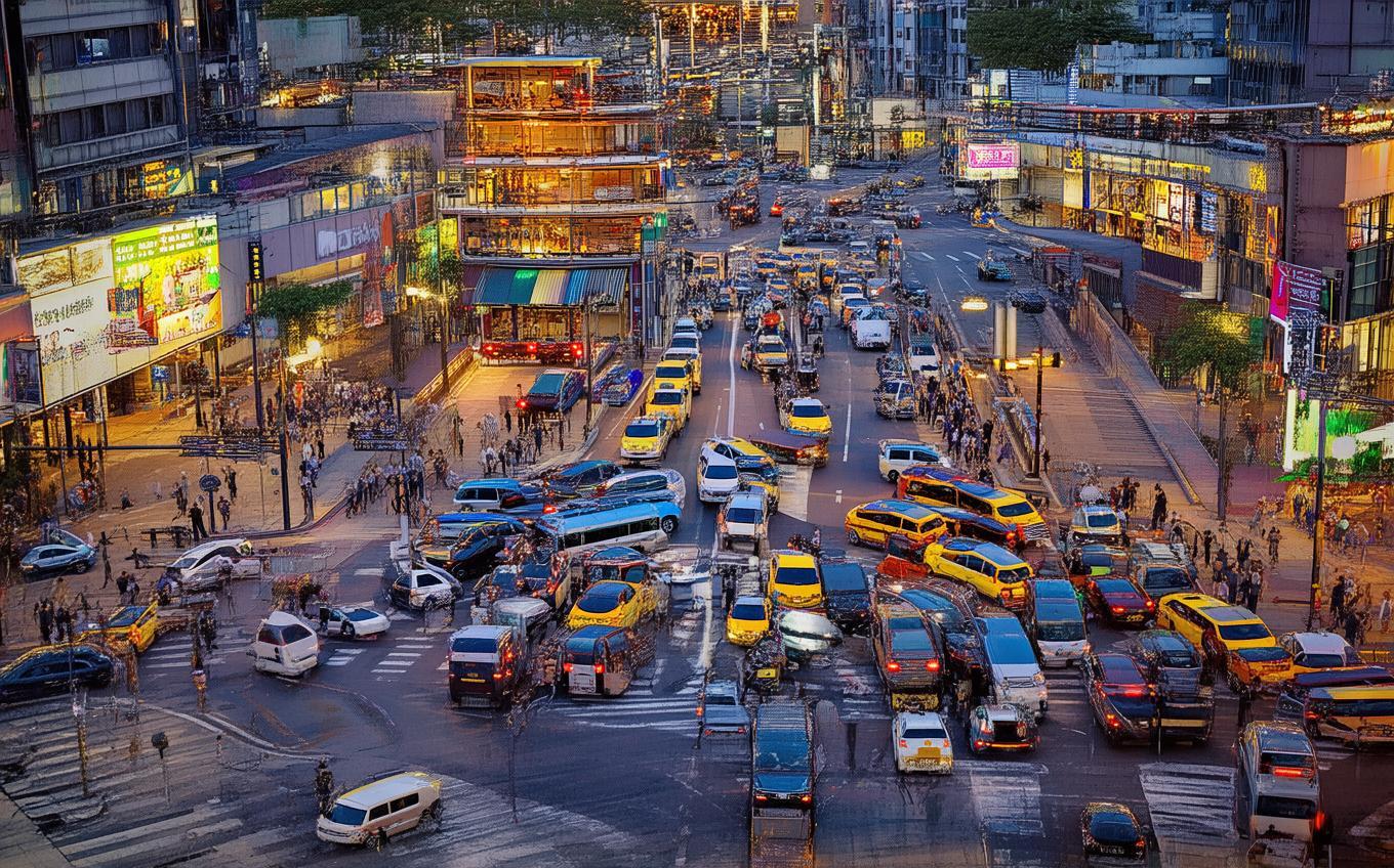 Learning Chinese Word: 交通