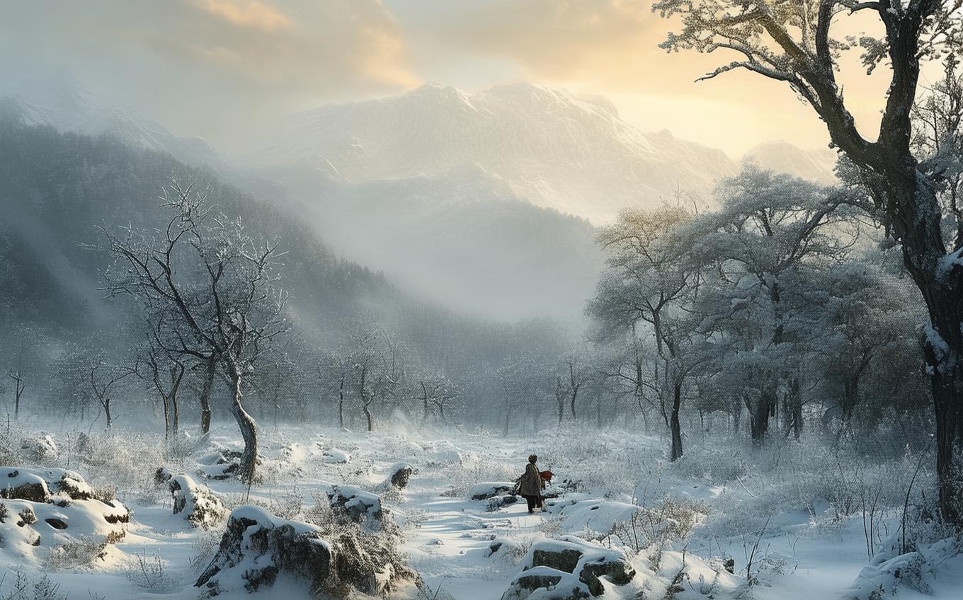 Analysis of a Classic Chinese Poem: 冬狩