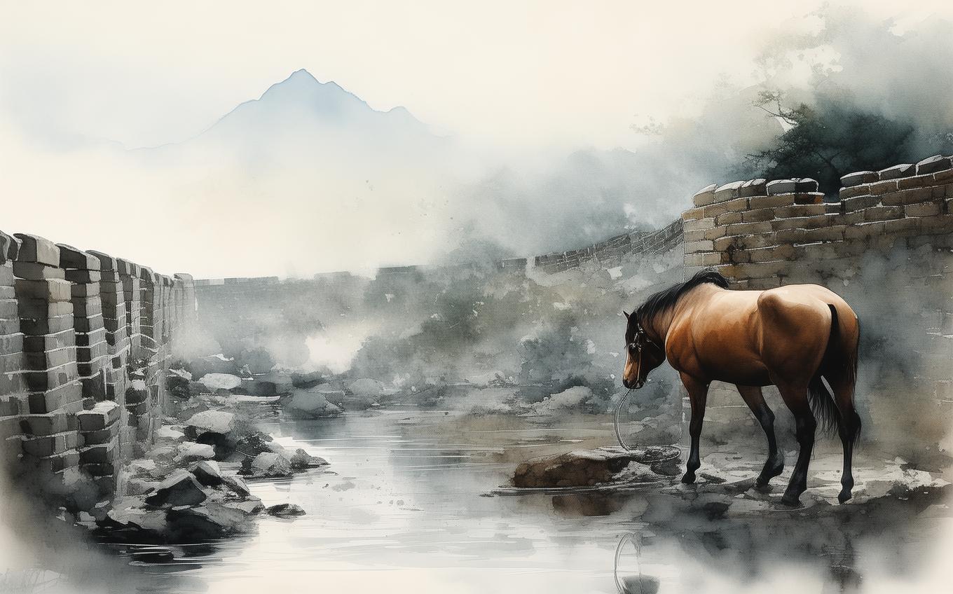 Analysis of a Classic Chinese Poem: 饮马长城窟行