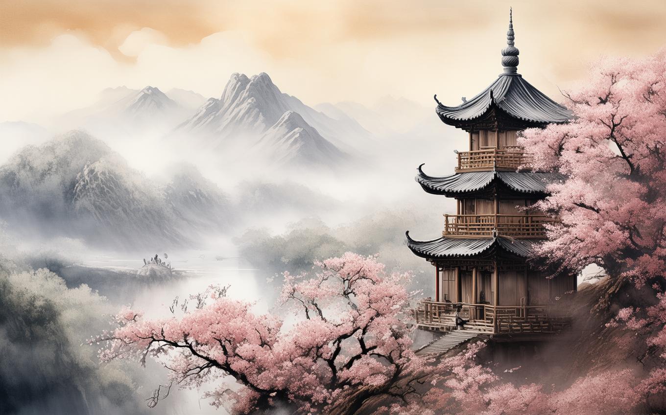 Analysis of a Classic Chinese Poem: 初春登楼即目观作述怀