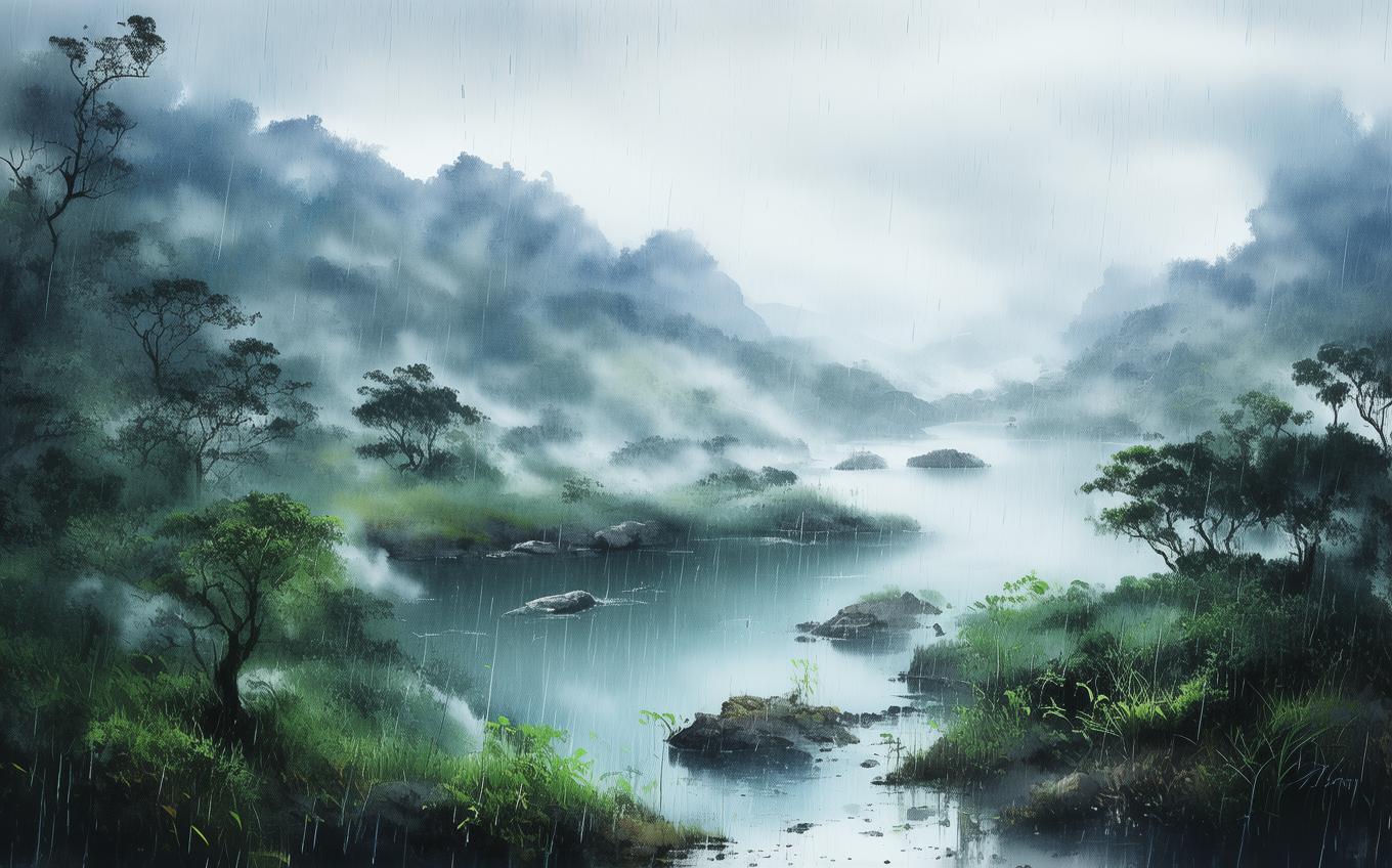 Analysis of a Classic Chinese Poem: 咏雨