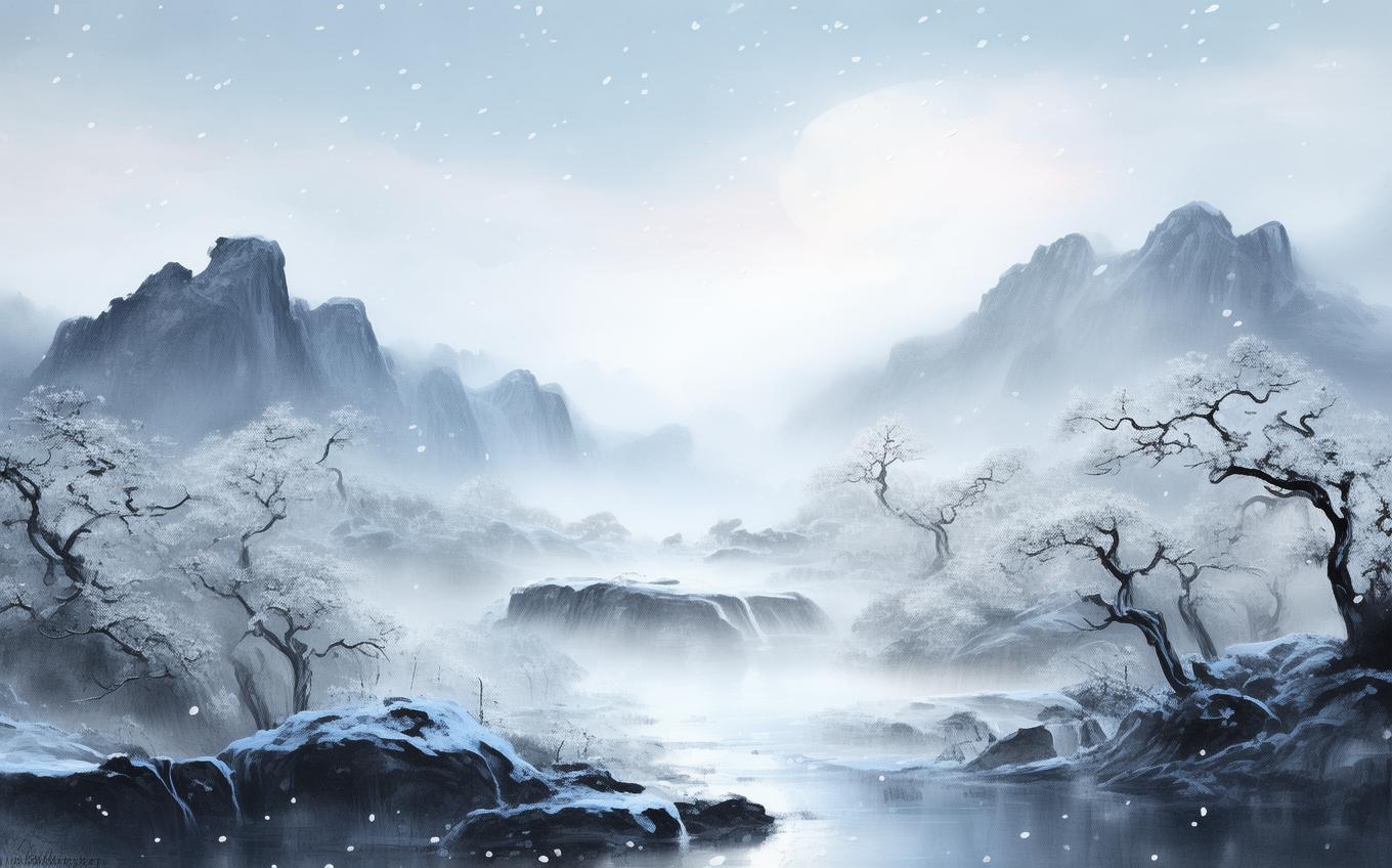Analysis of a Classic Chinese Poem: 咏雪