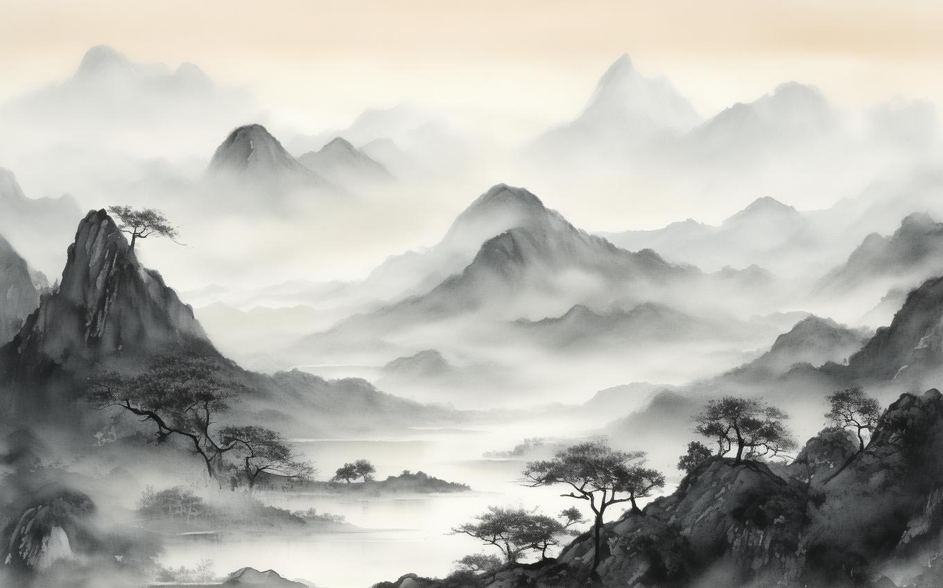 Analysis of a Classic Chinese Poem: 远山澄碧雾