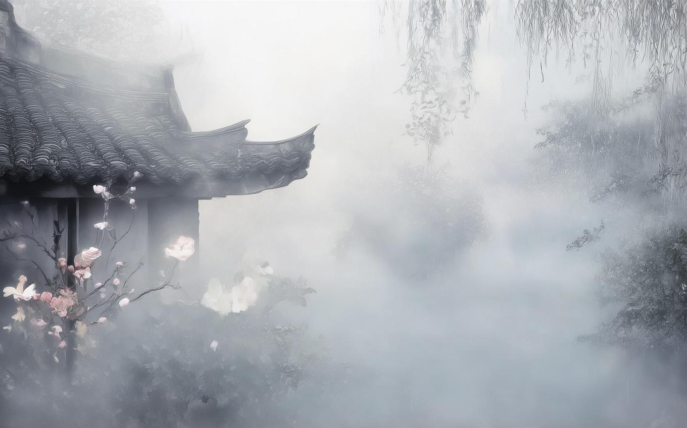 Analysis of a Classic Chinese Poem: 赋得花庭雾