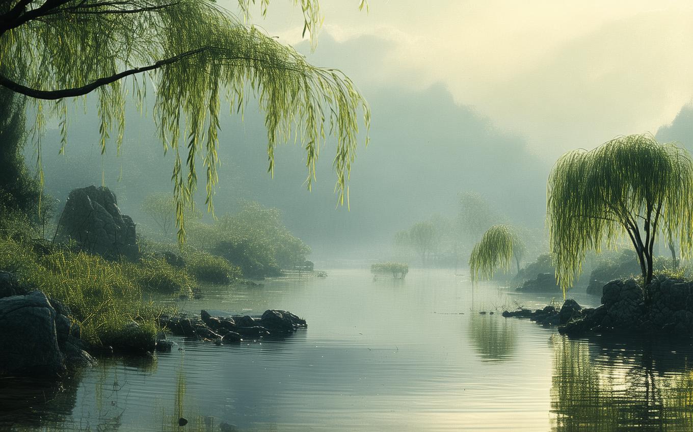 Analysis of a Classic Chinese Poem: 春池柳