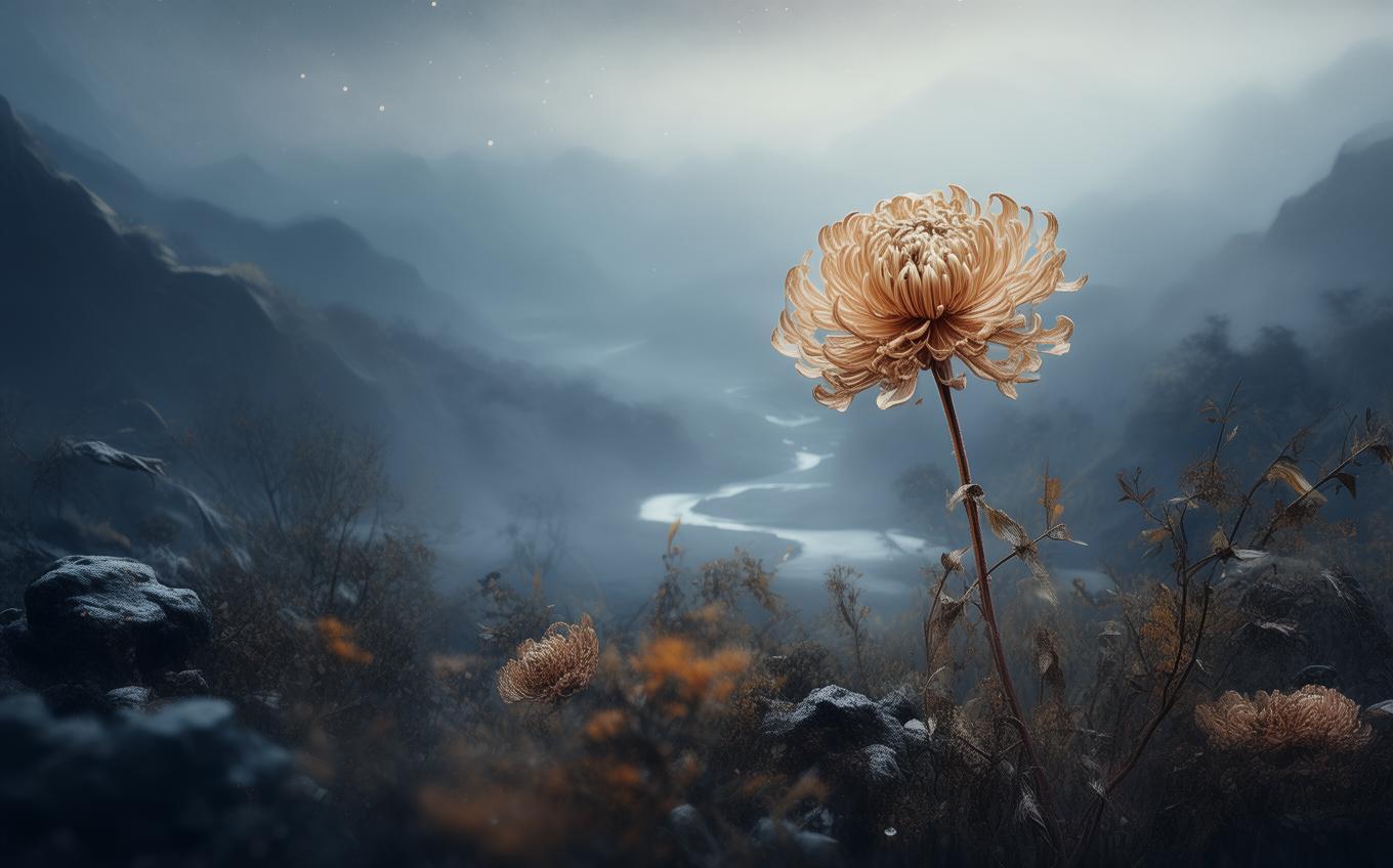 Analysis of a Classic Chinese Poem: 赋得残菊