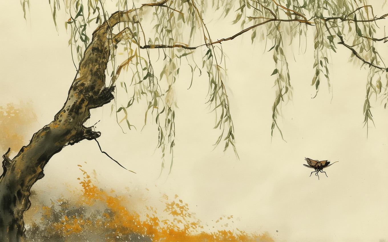 Analysis of a Classic Chinese Poem: 赋得弱柳鸣秋蝉
