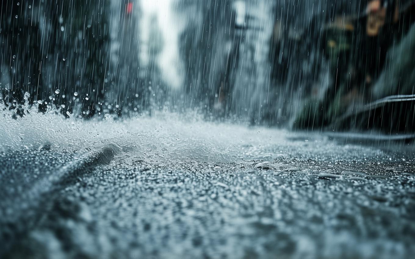 Learning Chinese Word: 暴雨