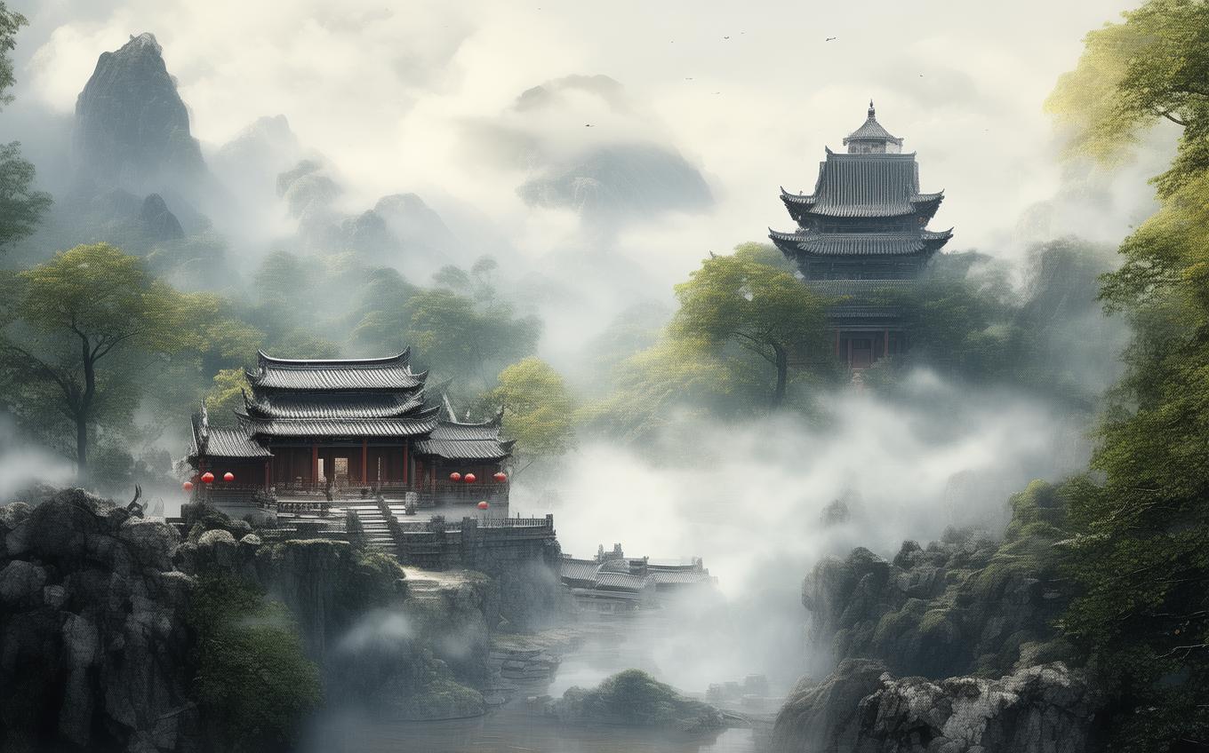 Analysis of a Classic Chinese Poem: 经河上公庙