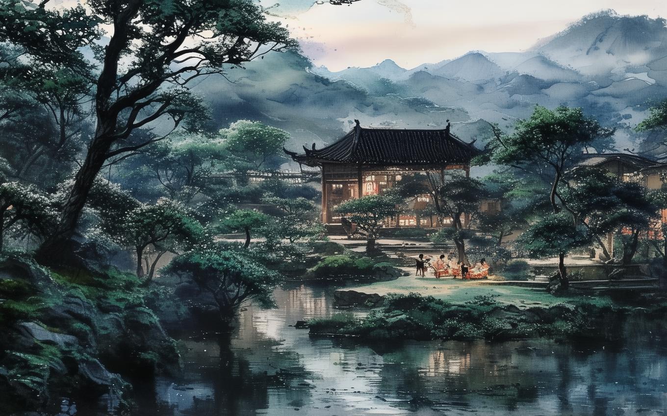 Analysis of a Classic Chinese Poem: 早春夜宴