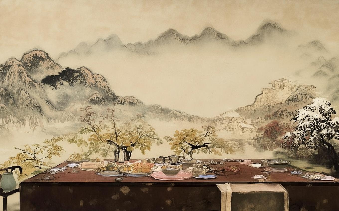 Analysis of a Classic Chinese Poem: 书灵筵手巾