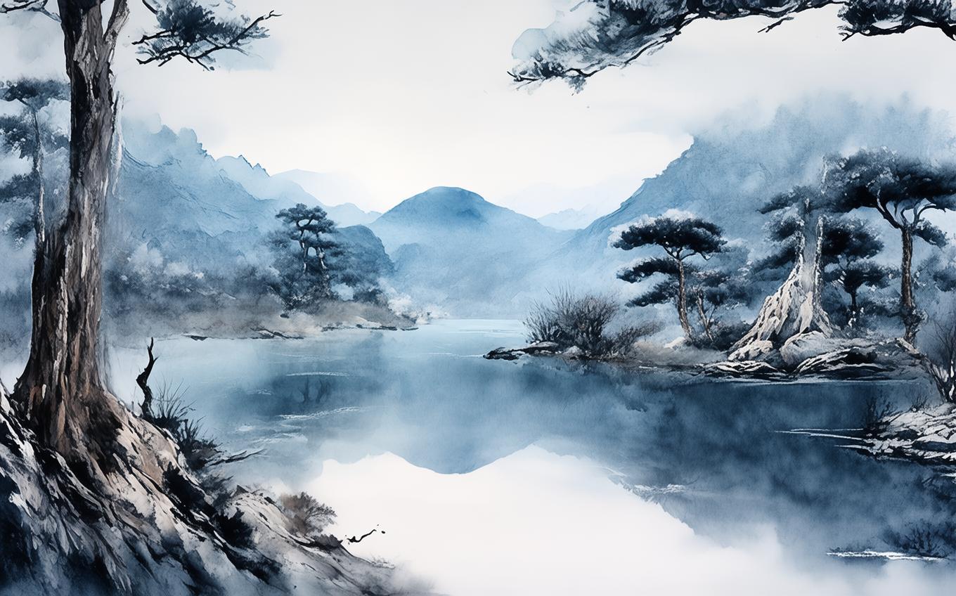 Analysis of a Classic Chinese Poem: 避暑摩诃池上作