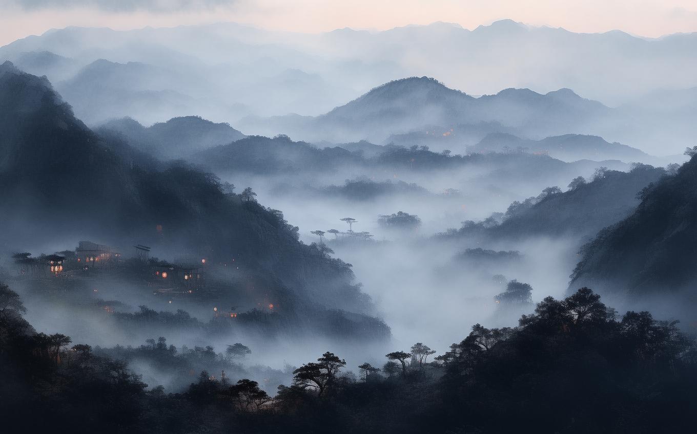 Analysis of a Classic Chinese Poem: 三学山夜看圣灯