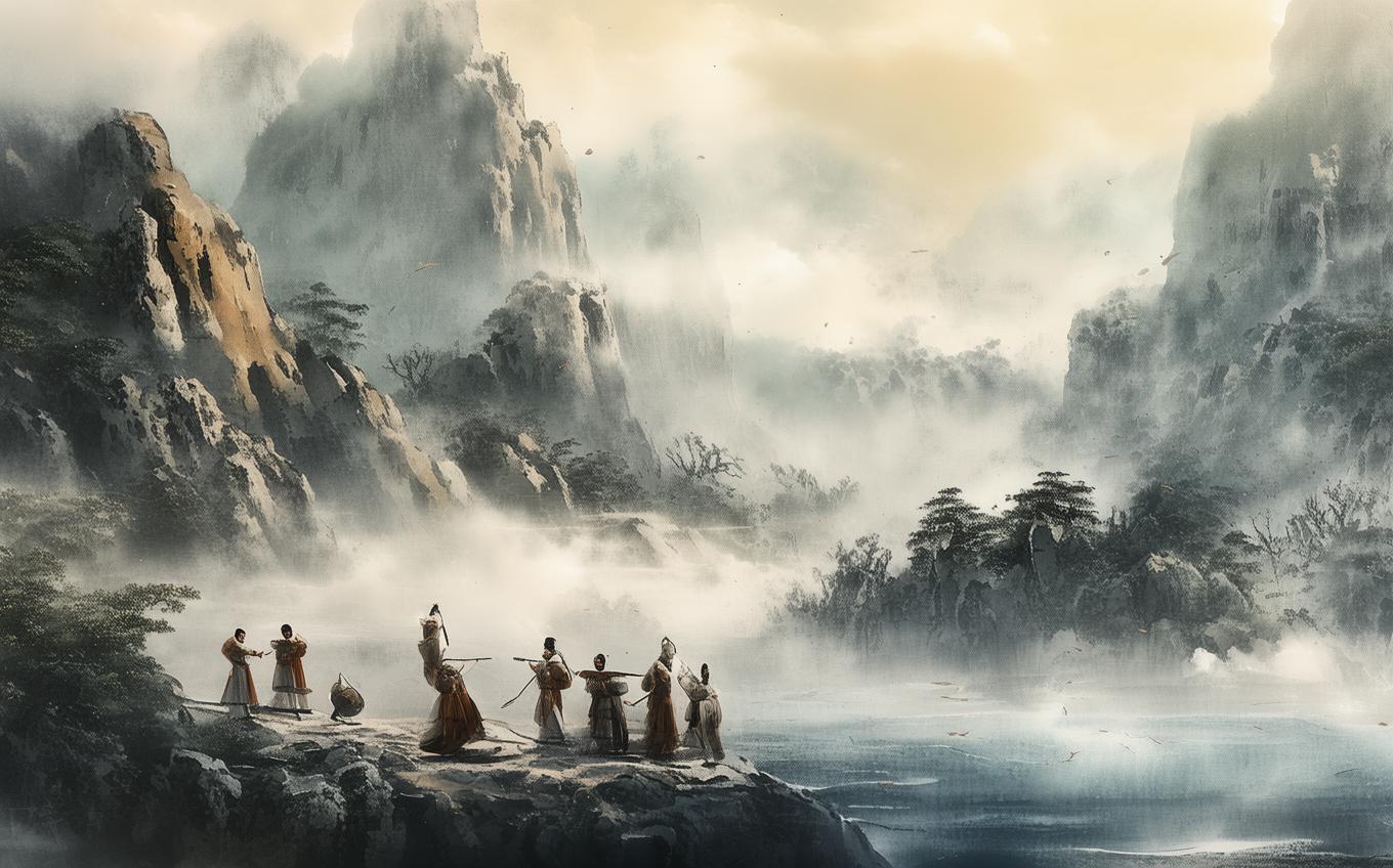 Analysis of a Classic Chinese Poem: 鼓吹曲辞鼓吹铙歌奔鲸沛