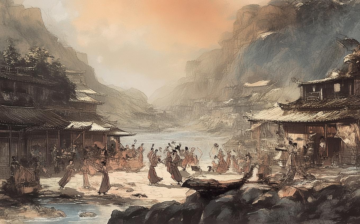 Analysis of a Classic Chinese Poem: 扫市舞
