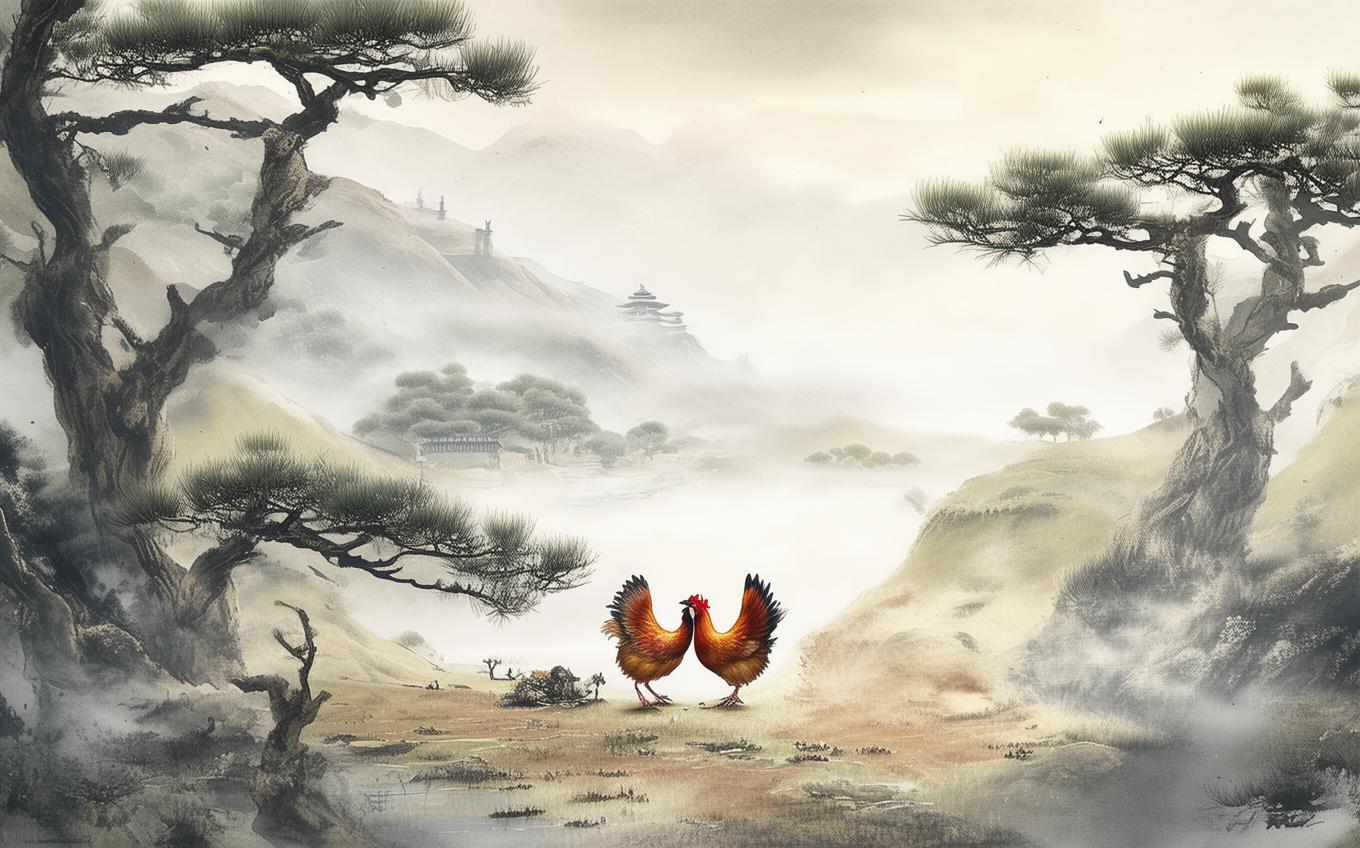 Analysis of "咏寒食斗鸡应秦王教" by 杜淹 - Classical Chinese Poetry