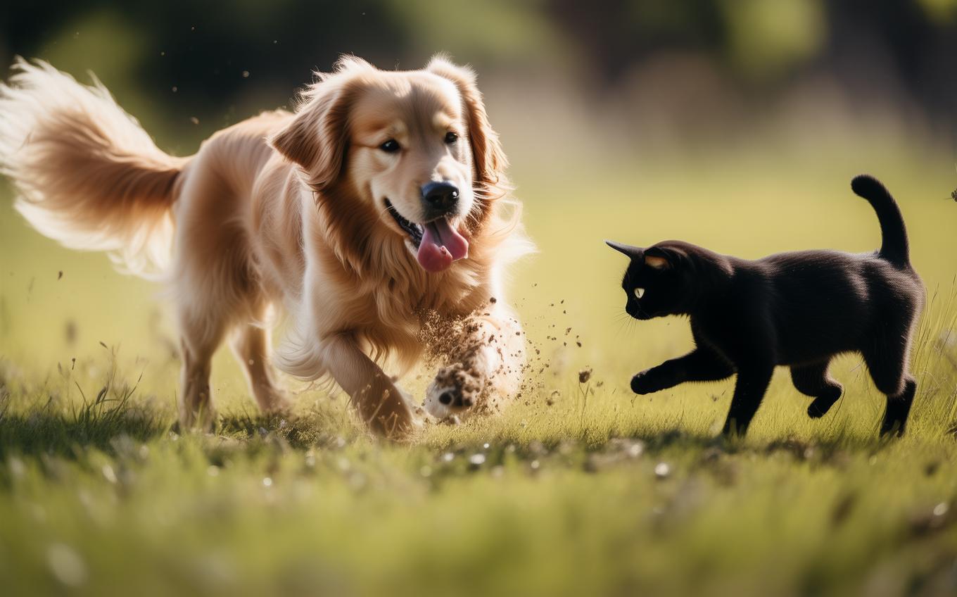 Learning Chinese Word: 猫狗