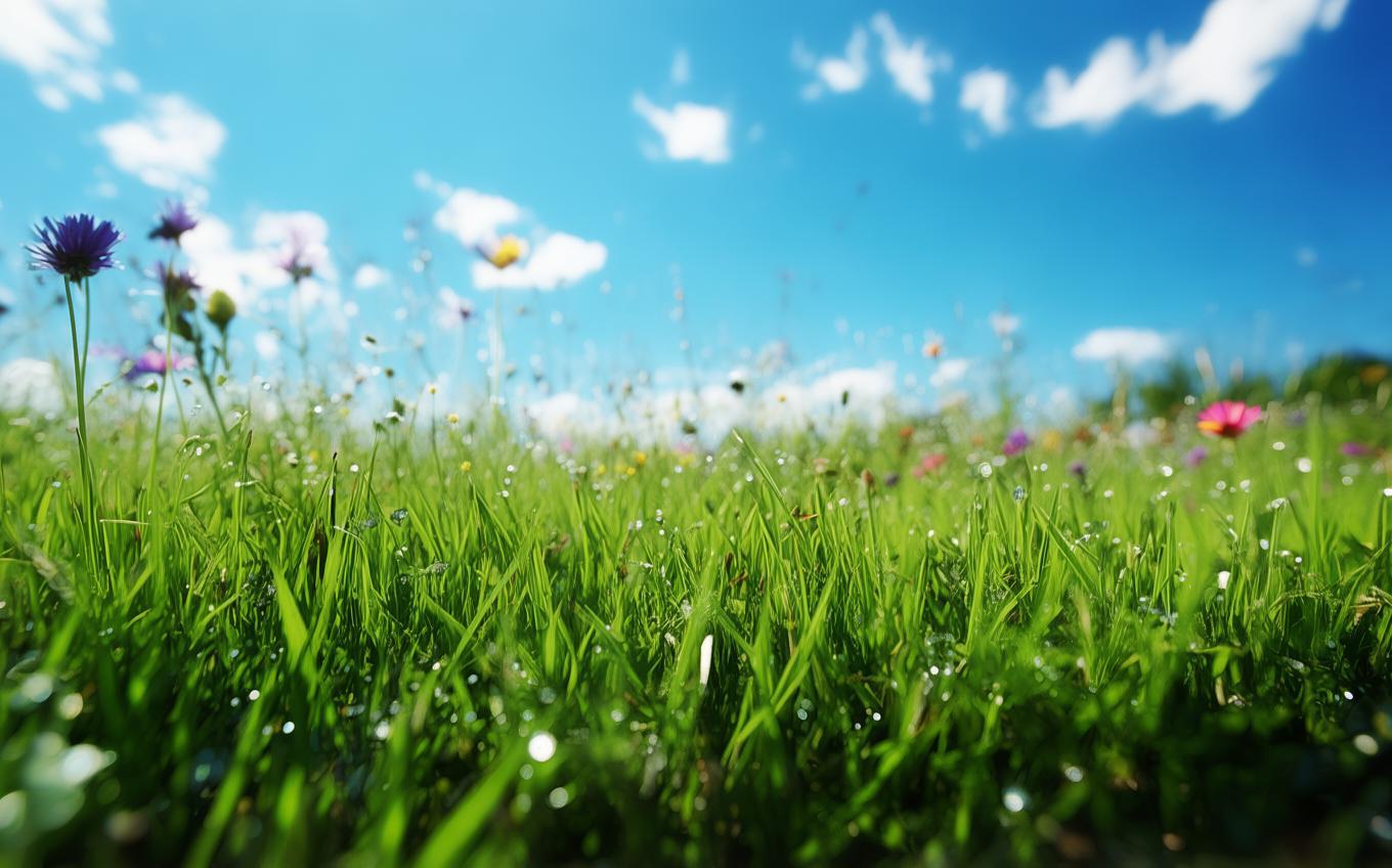 Learning Chinese Word: 草地