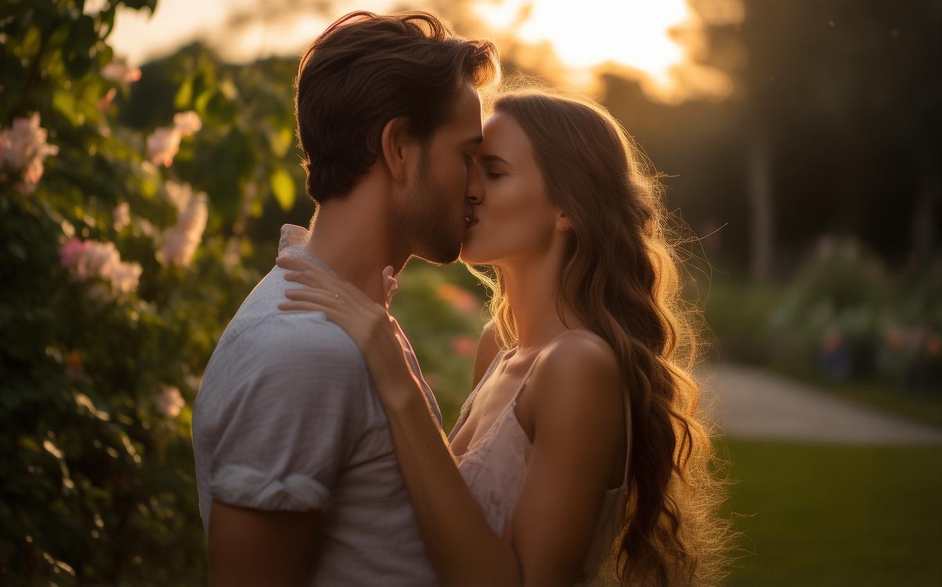 Learning Chinese Word: 亲吻