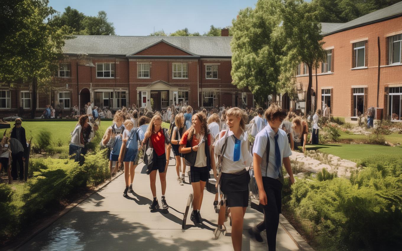 Learning Chinese Word: 中学