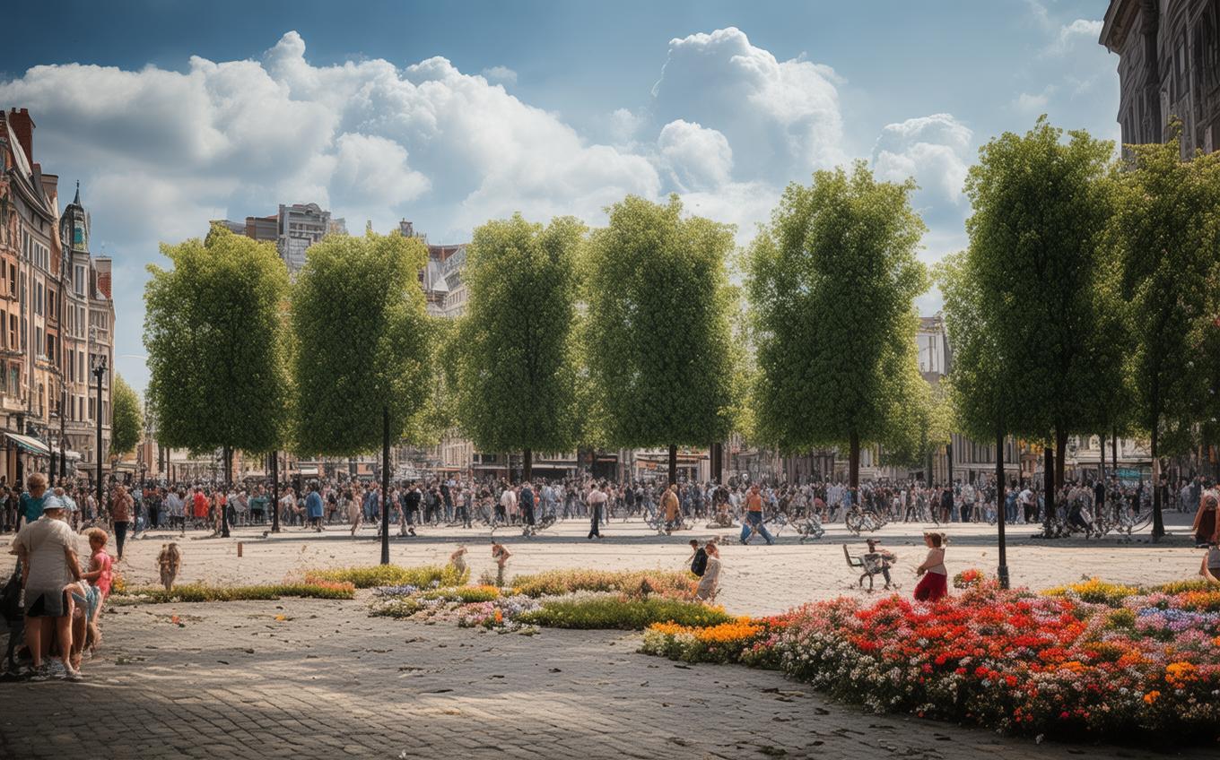 Learning Chinese Word: 广场